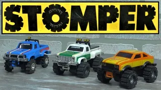 1980's Stompers - 4x4 battery-powered toy cars, by Schaper Toys, 1st true 4WD electric toy.