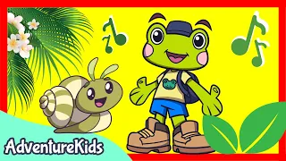 🐌  Little Snail Bedtime Song 🎶 | ADVENTURE KIDS  | Lullaby Nursery Rhyme Kids Song