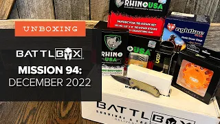 Not What I Expected? - Unboxing Battlbox Mission 94 - Pro Plus - December 2022