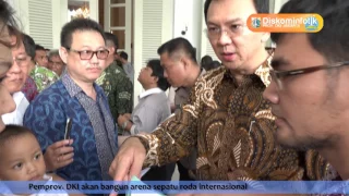 03 Mar 2017 Gub Basuki T. Purnama wawancara informal dengan wartawan