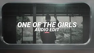 one of the girls - the weeknd, jennie & lily rose depp [edit audio]