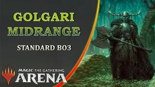 MTG Arena | Обзор колоды Golgari Midrange | Standard BO3