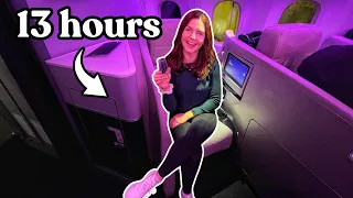 I flew Air NZ Long Haul Business Premier for FREE! 13 Hours Auckland to Vancouver