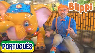 Blippi Português Blippi e os Animais | Vídeos Educativos para Crianças | As Aventuras de Blippi