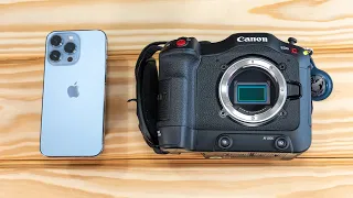 Iphone 13 Pro vs Cinema Camera (Camera Comparison)