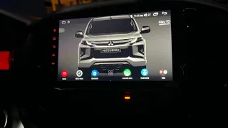 Mitsubishi Strada Glx 2016+ 9" wireless android auto head unit