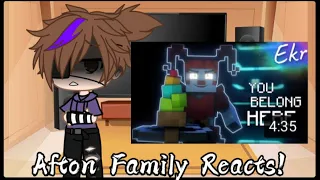 Afton Family Reacts to..You Belong Here | GachaGiz