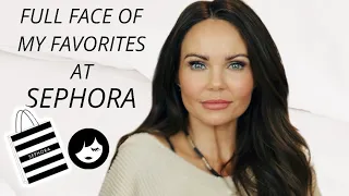 FULL FACE OF MY FAVORITE PRODUCTS AT SEPHORA |  #sephora #ad #sephorahaul