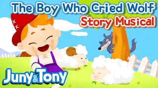 The Boy Who Cried Wolf | Story Musical for Kids | Aesop's Fables | JunyTony