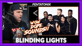 PENTATONIX Reaction Blinding Lights (WOW..JUST..WOW!) | Dereck Reacts