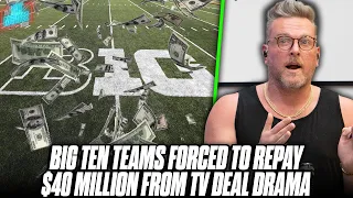 Every Big Ten School Is Getting SCREWED By This Terrible Mistake?! | Pat McAfee Reacts