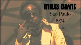 Miles Davis, Sao Paulo Brazil, June 1st 1974 1st set