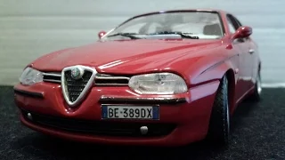 MODELLISMO - Restauro Alfa Romeo 156 (Bburago 1/24)