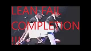 michael jackson lean fail completion! super funny!