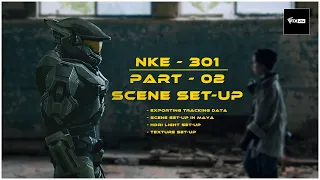 NKE - 301 | SCENE SETUP, HDRI LIGHT & TEXTURE SETUP IN MAYA | PART -02 | VFX VIBE