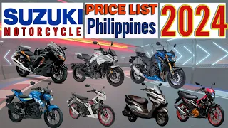 SUZUKI Motorcycles Price List in Philippines 2024