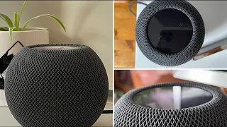 Apple introduces it's new, smaller smart speaker, the Homepod Mini