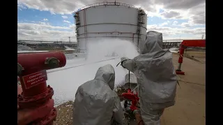 В Волгоградской области прошли учения по ликвидации последствий разлива нефти и нефтепродуктов