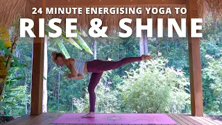 Morning Yoga to RISE & SHINE | 24 minute energising & opening flow (all levels).. Ashley Freeman