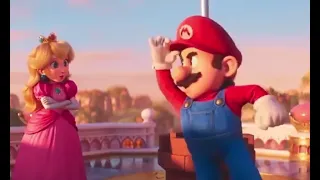 Mario eats the Super Mushroom: The Super Mario Bros. Movie!