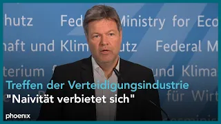 Robert Habeck zum Treffen der Sicherheits- und Verteidigungsindustrie am 27.03.2024