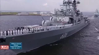 Russia Full Navy Day Parade 2017 [1080p]