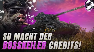 So verdient der BossKeiler seine Credits! [World of Tanks - Gameplay - Deutsch]