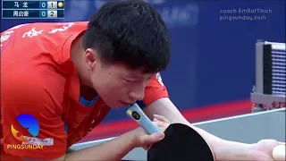 Ma Long VS Zhou Qihao (2nd time) [2022 Men's Team Semifinals]