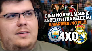 CASIMIRO FALA SOBRE MANCHESTER CITY 4X0 REAL MADRID - CHAMPIONS LEAGUE 2022/23 | Cortes do Casimito