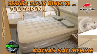 Review kasur camping / Matras Angin Double NATUREHIKE  NH22FCD04