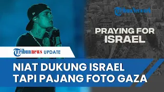 Niat Dukung Israel, Justin Bieber Malah Salah Pajang Foto Gaza yang Hancur Dibom Rudal Zionis