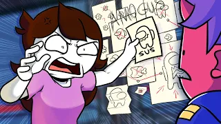 Jaiden must scream, but she can only draw