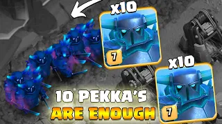 only 10 pekka’s are enough (Clash of Clans)