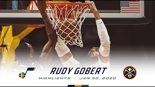 Highlights: Rudy Gobert — 22 points, 11 rebounds