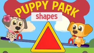 Learn shapes for children | Puppy Park #3 | Toddler Fun Learning