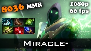Miracle- Mid Rubick 8036 MMR Dota 2