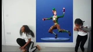 FORTNITE DANCE CHALLENGE | BIG SISTER V LITTLE SISTER