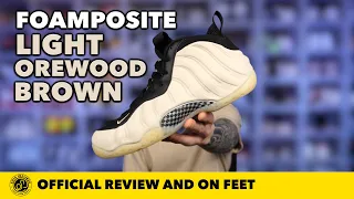 Nike Air Foamposite One 'Light Orewood Brown' In Depth Review and On Feet!