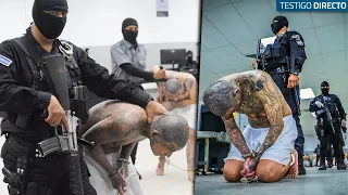 This is how the transfer of thousands of gang members to this mega-prison in El Salvador began
