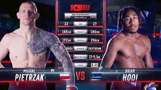 KSW Free Fight: Brian Hooi vs. Michal Pietrzak