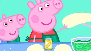 Peppa Pig Português Brasil | Alimentação Saudável🥕 Hábitos Saudáveis | HD | Desenhos Animados