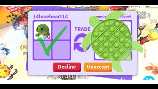 5 BEST OFFERS FOR MY TURTLE!! 🐢🐢 In Adopt Me - Roblox