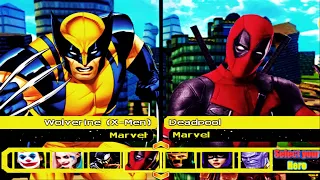 WOLVERINE VS DEAD POOL A LUTA DO ANO DBZ BUDOKAI TENKAICHI 3 MOD CROSSOVER