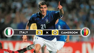 ITALY 🇮🇹  ×  🇨🇲 Cameroon | 3 × 0 | HIGHLIGHTS | All Goals | World Cup 1998