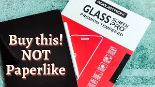 iPad Tempered Glass Screen Protector | Unboxing & Installation | Bye Bye Paperlike!