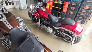 My 2 Harley Davidson Fatboy & Breakout..