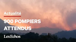 Dans le Gard, les pompiers luttent contre « un méga feu »