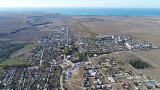 Крым, с. Вилино, Бахчисарайский район, вид с квадрокоптера