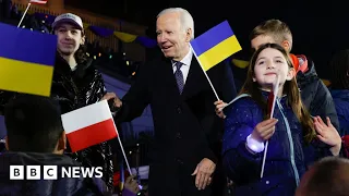 Ukraine will never be a victory for Russia, US President Biden says – BBC News