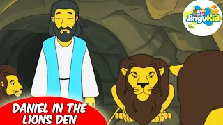 Daniel In The Lion's Den | Bible Stories In ENGLISH | Christmas Stories For Children | Jingu Kids